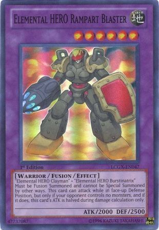 Elemental HERO Rampart Blaster [LCGX-EN047] Super Rare | Good Games Adelaide SA