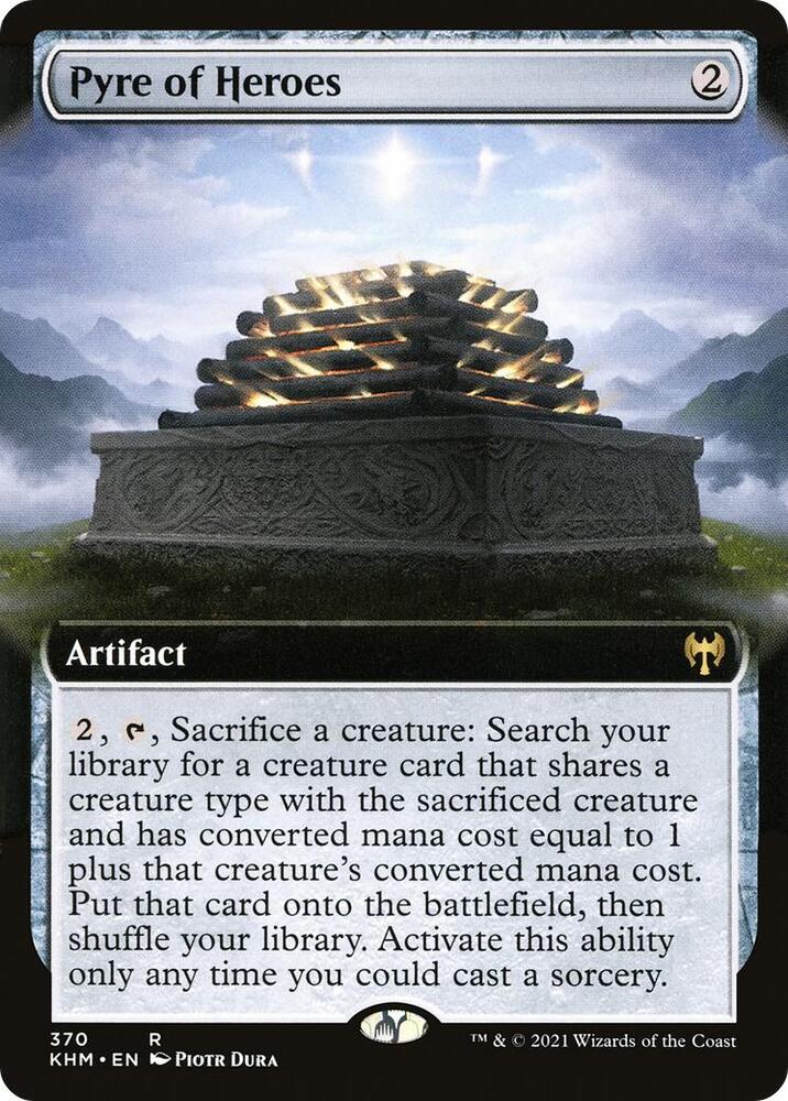 Pyre of Heroes 370 (Kaldheim)  - Extended Art | Good Games Adelaide SA