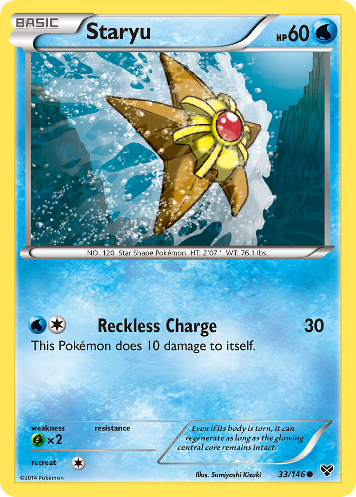 Staryu (33/146) [XY: Base Set] | Good Games Adelaide SA