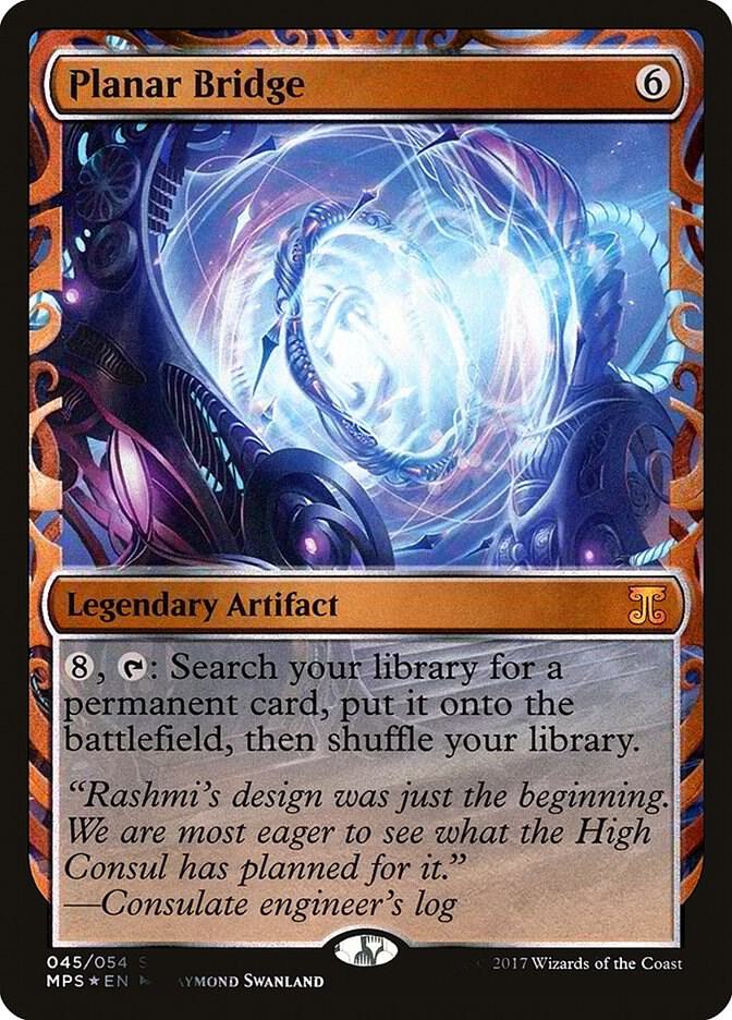 Planar Bridge 45 (Masterpiece Series: Kaladesh Inventions)  - Foil | Good Games Adelaide SA
