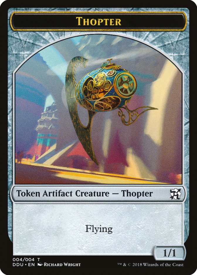 Thopter (004/004) [Duel Decks: Elves vs. Inventors Tokens] | Good Games Adelaide SA