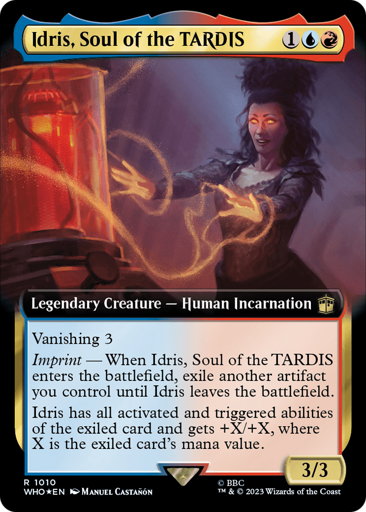Idris, Soulu of the TARDIS (Extended Art) (Surge Foil) [Doctor Who] | Good Games Adelaide SA