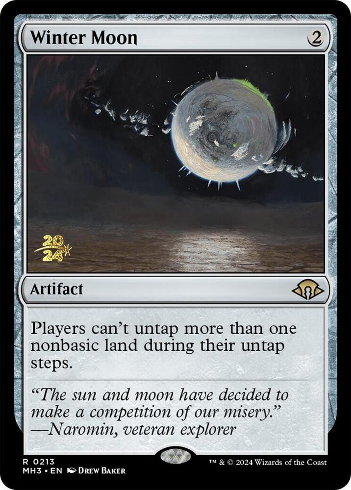 Winter Moon 213 (Prerelease Cards)  - Foil | Good Games Adelaide SA