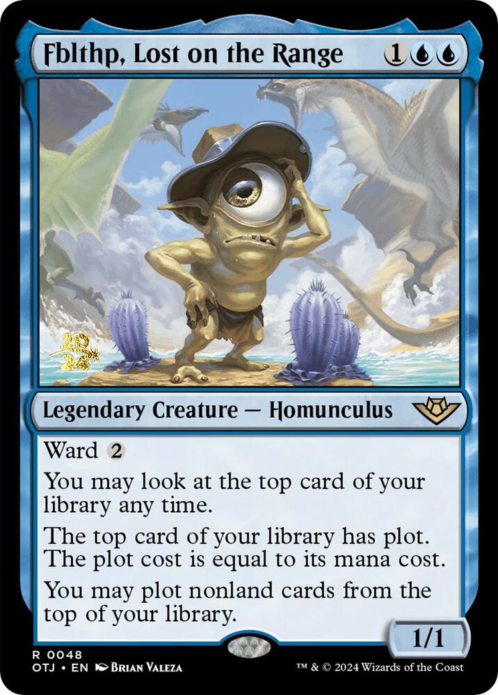 Fblthp Lost on the Range 48 (Prerelease Cards)  - Foil | Good Games Adelaide SA