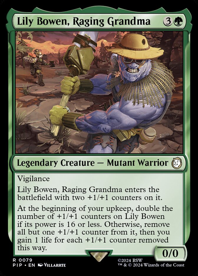 Lily Bowen, Raging Grandma 79 (Universes Beyond: Fallout)  | Good Games Adelaide SA