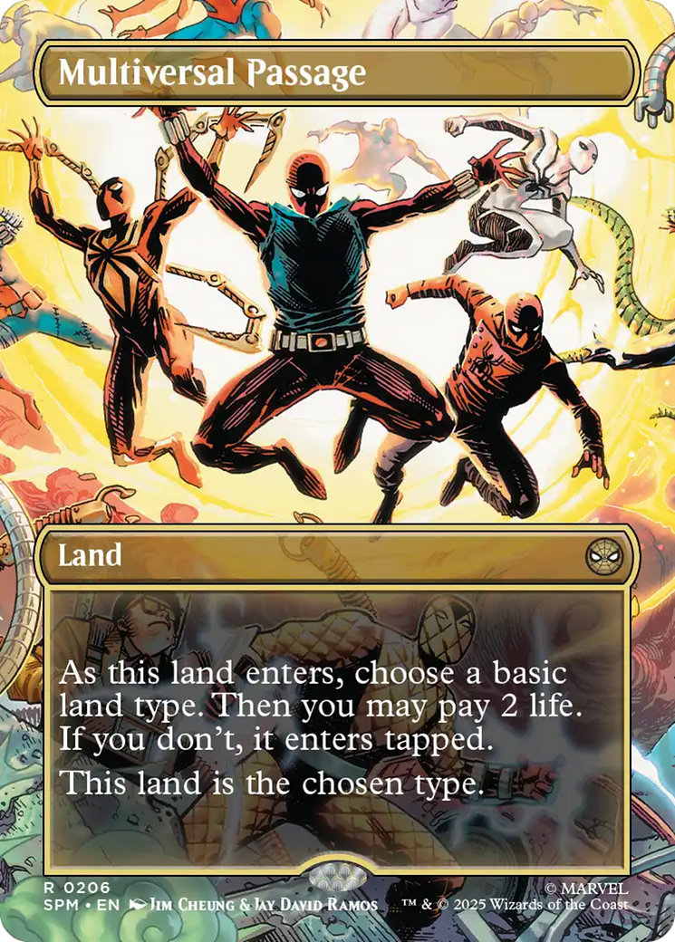 Multiversal Passage (Borderless) [Marvel's Spider-Man] | Good Games Adelaide SA