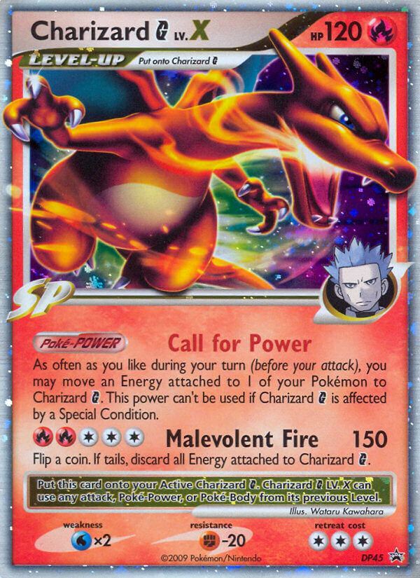 Charizard G LV.X (DP45) [Diamond & Pearl: Black Star Promos] | Good Games Adelaide SA