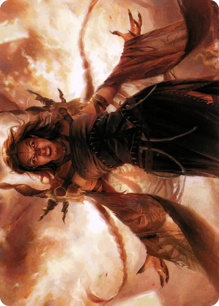 Dragon's Rage Channeler Art Card [Modern Horizons 2 Art Series] | Good Games Adelaide SA