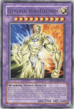 Elemental Hero Electrum (Redemption Replacement) [MDP2-EN001K] Rare | Good Games Adelaide SA