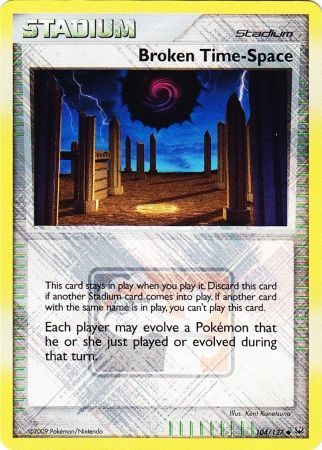Broken Time Space (104/127) (League Promo) [Platinum: Base Set] | Good Games Adelaide SA