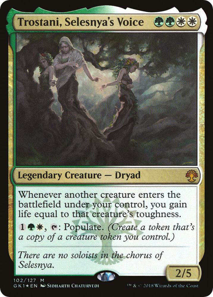 Trostani, Selesnyas Voice 102 (Guilds of Ravnica: Guild Kits)  - Foil | Good Games Adelaide SA