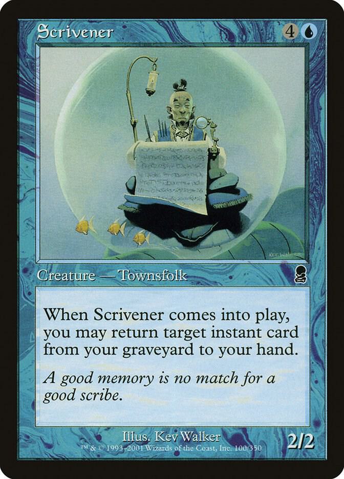 Scrivener 100 (Odyssey)  - Foil | Good Games Adelaide SA