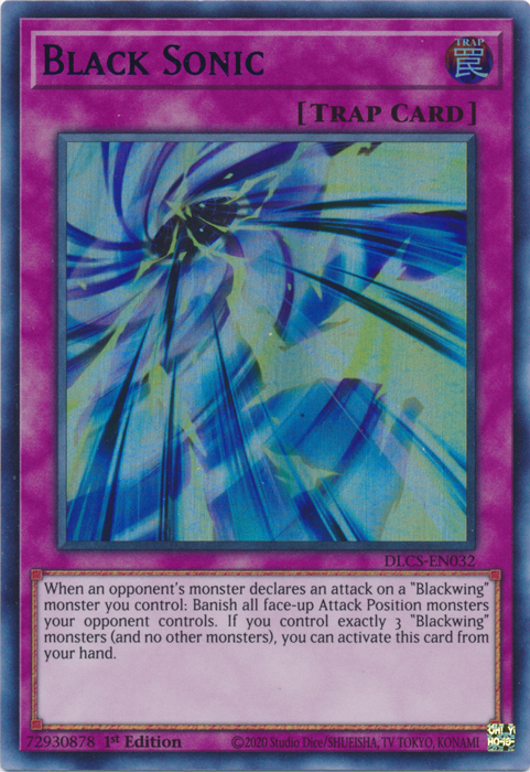 Black Sonic (Blue) [DLCS-EN032] Ultra Rare | Good Games Adelaide SA
