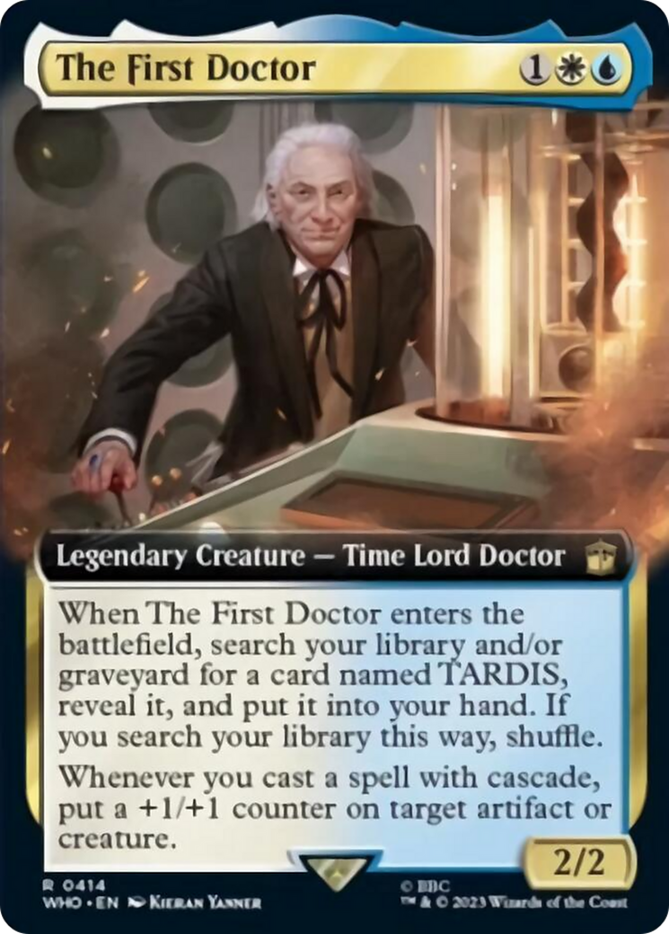 The First Doctor (Extended Art) [Doctor Who] | Good Games Adelaide SA