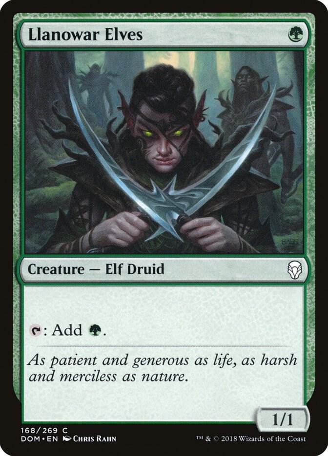 Llanowar Elves 168/269 (Dominaria)  | Good Games Adelaide SA