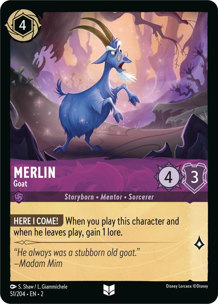 Merlin Goat 51/204 (Rise of the Floodborn)  | Good Games Adelaide SA
