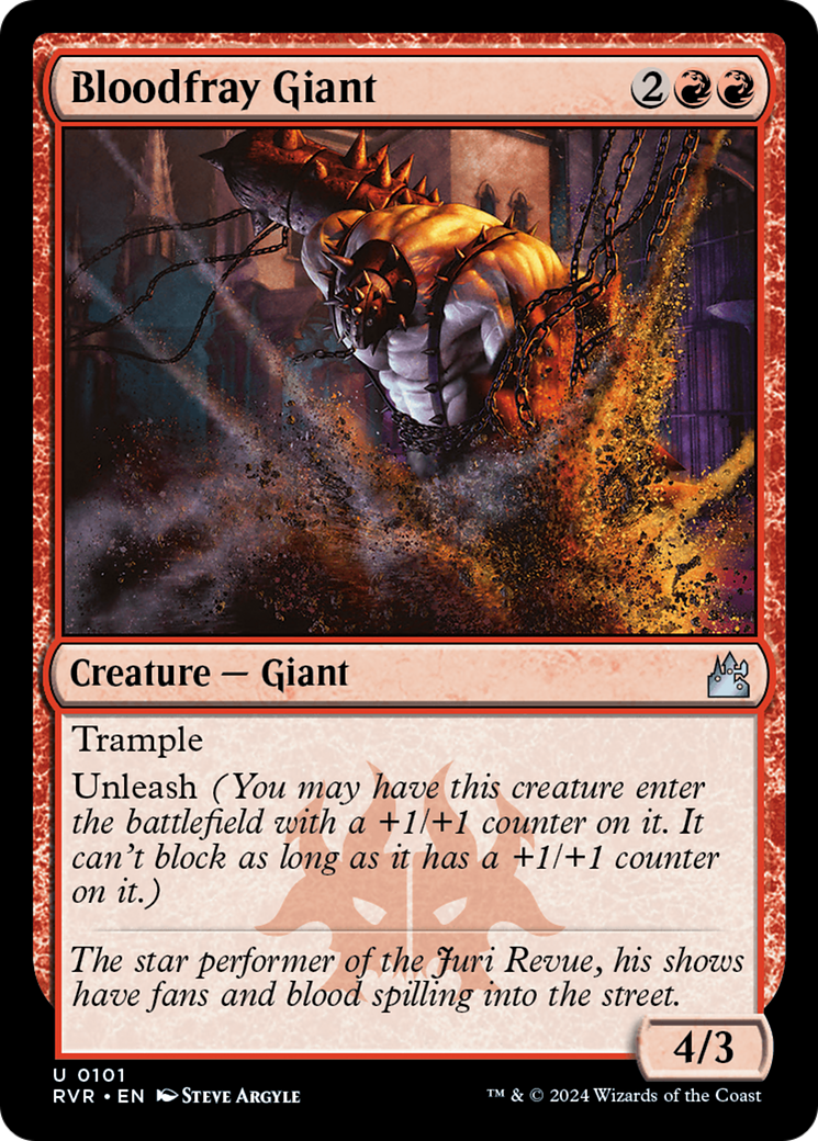 Bloodfray Giant [Ravnica Remastered] | Good Games Adelaide SA