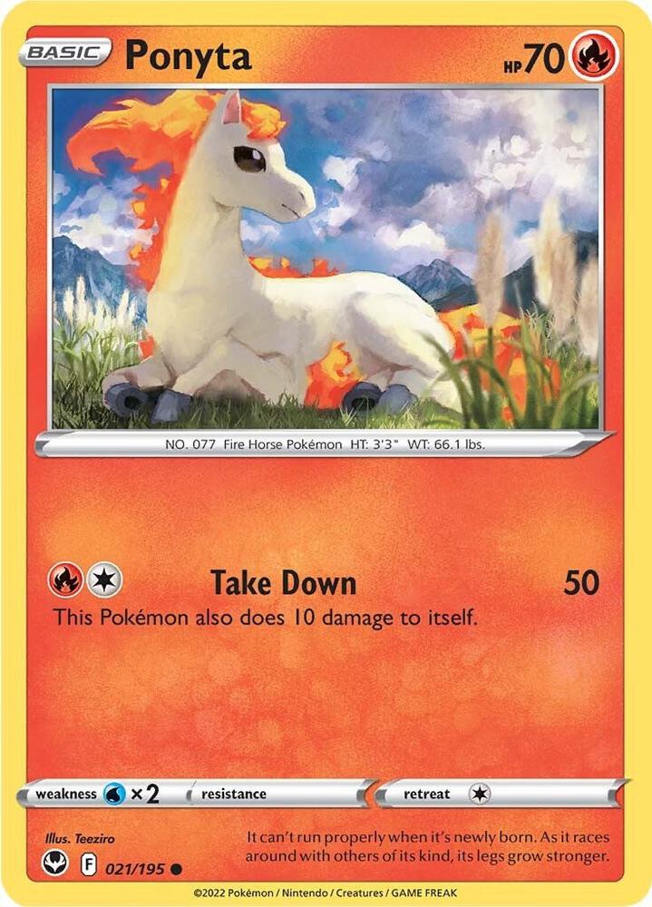 Ponyta 021/195 (SWSH12: Silver Tempest)  | Good Games Adelaide SA