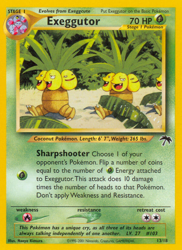 Exeggutor (13/18) [Southern Islands] | Good Games Adelaide SA