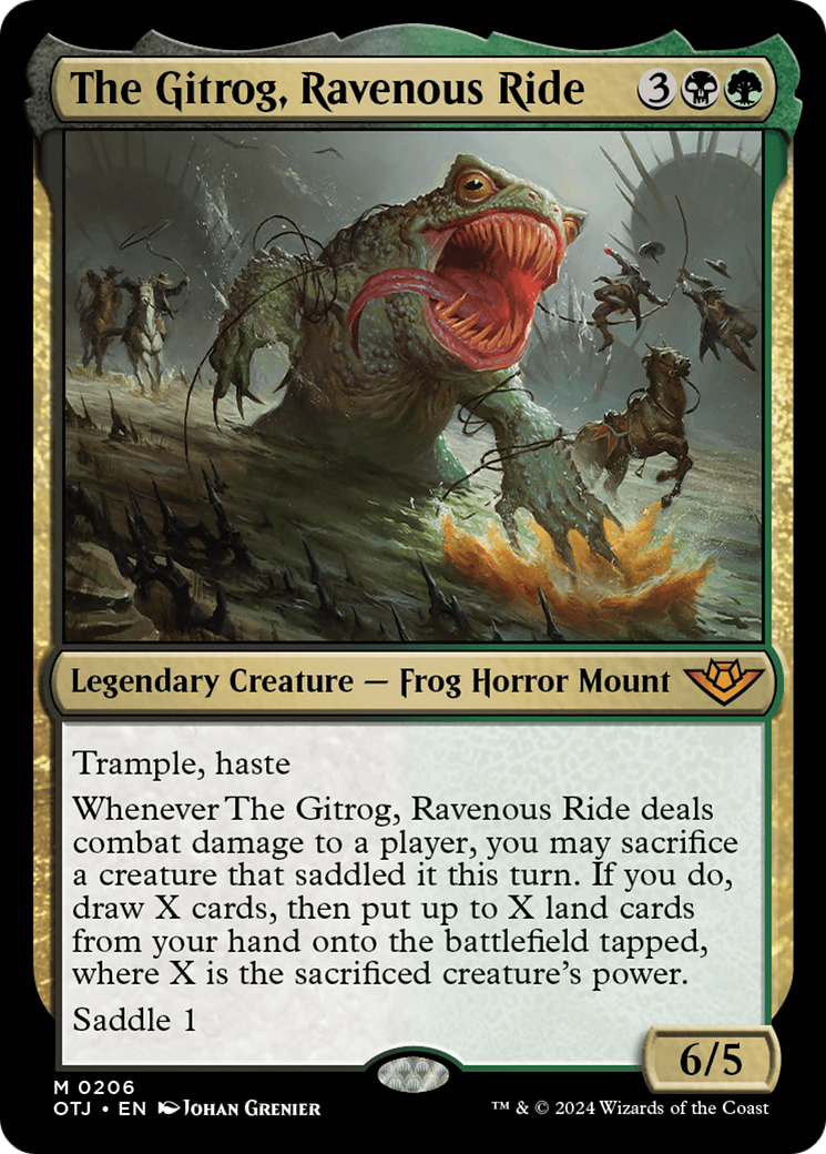 The Gitrog, Ravenous Ride [Outlaws of Thunder Junction] | Good Games Adelaide SA