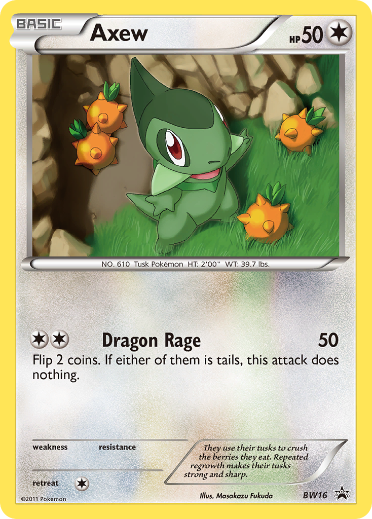 Axew (BW16) [Black & White: Black Star Promos] | Good Games Adelaide SA