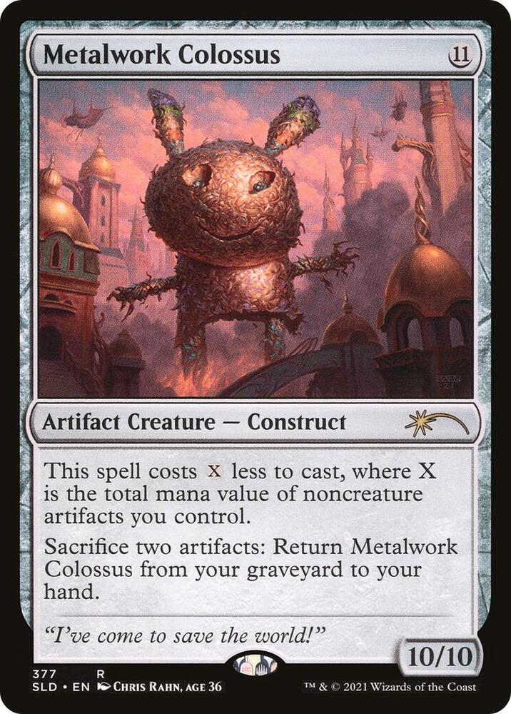 Metalwork Colossus 377 377 (Secret Lair Drop Series)  | Good Games Adelaide SA