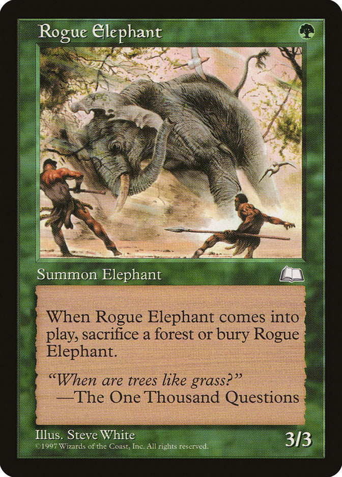 Rogue Elephant  (Weatherlight)  | Good Games Adelaide SA