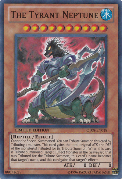 The Tyrant Neptune [CT08-EN018] Super Rare | Good Games Adelaide SA
