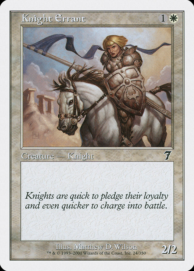 Knight Errant [Seventh Edition] | Good Games Adelaide SA