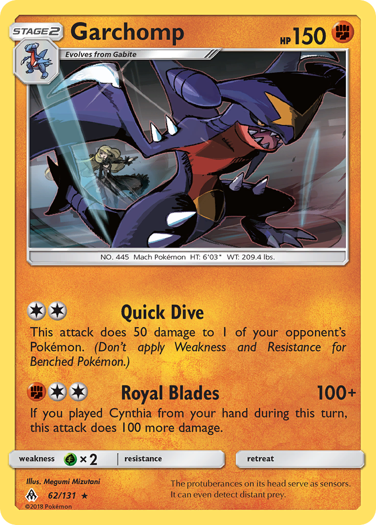 Garchomp (62/131) [Sun & Moon: Forbidden Light] | Good Games Adelaide SA
