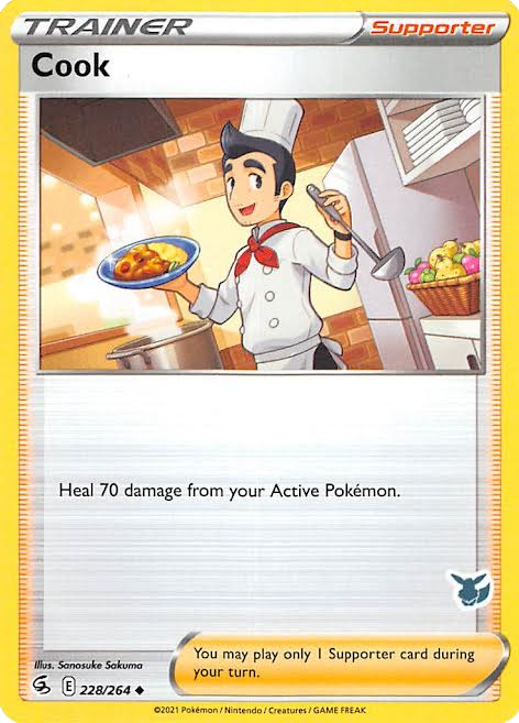 Cook (228/264) (Eevee Deck) [Battle Academy 2022] | Good Games Adelaide SA