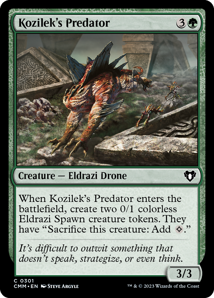 Kozilek's Predator [Commander Masters] | Good Games Adelaide SA