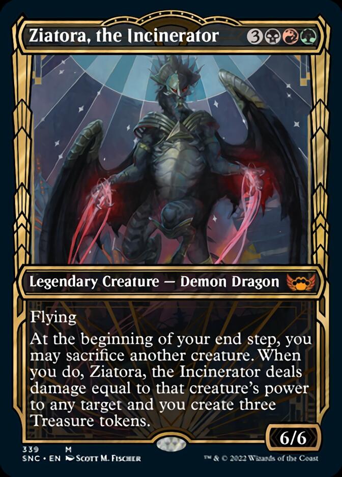 Ziatora, the Incinerator (Showcase Golden Age) [Streets of New Capenna] | Good Games Adelaide SA