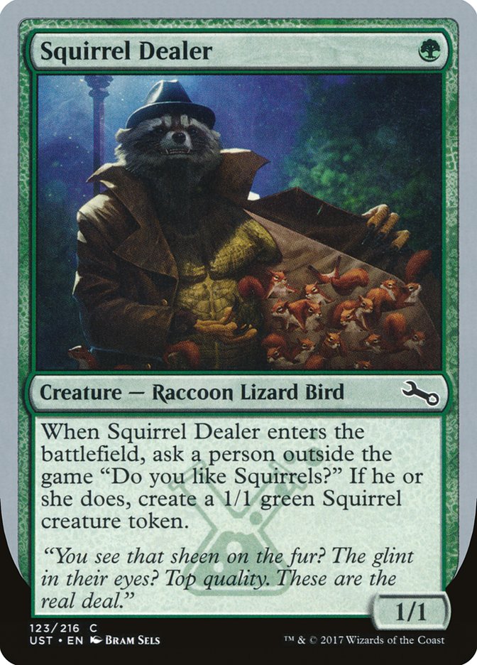 Squirrel Dealer 123 (Unstable)  - Foil | Good Games Adelaide SA