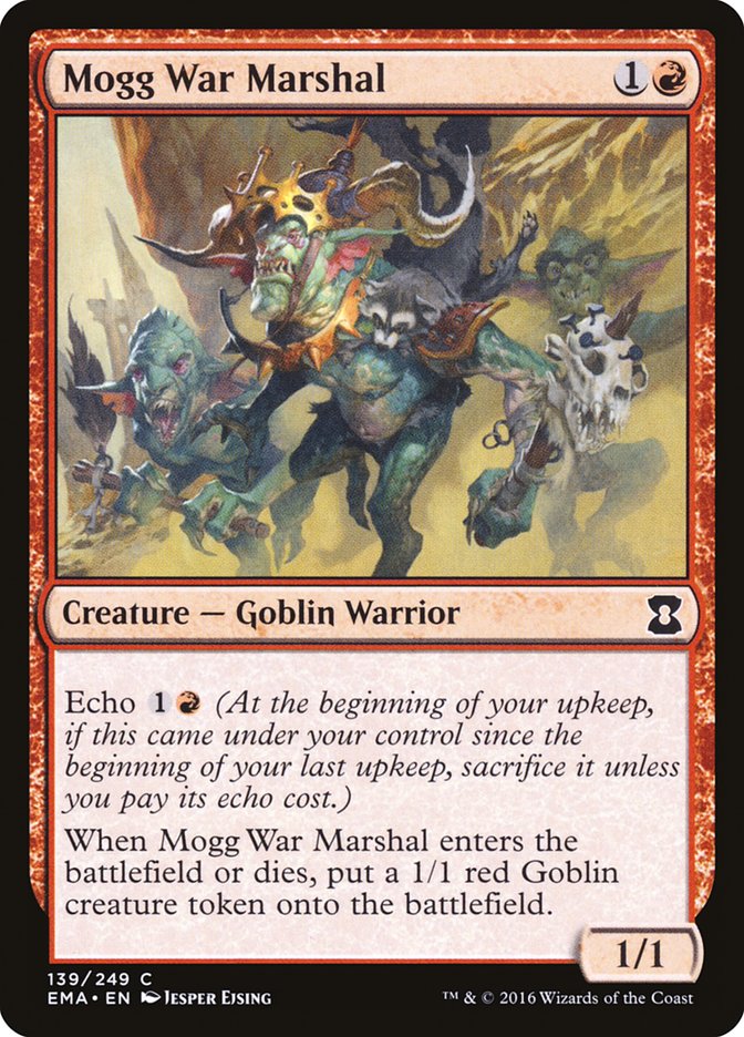 Mogg War Marshal [Eternal Masters] | Good Games Adelaide SA