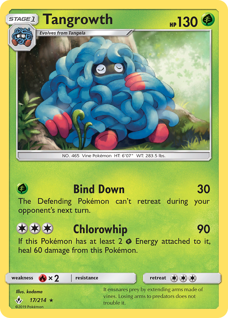 Tangrowth (17/214) [Sun & Moon: Unbroken Bonds] | Good Games Adelaide SA