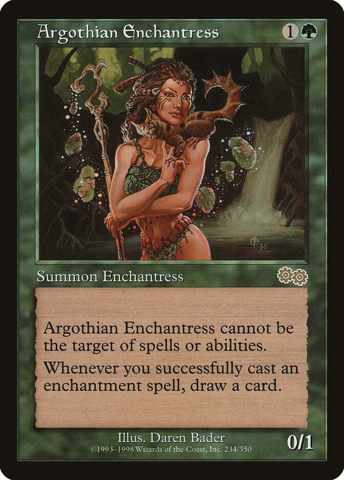 Argothian Enchantress 234 (Urza's Saga)  | Good Games Adelaide SA