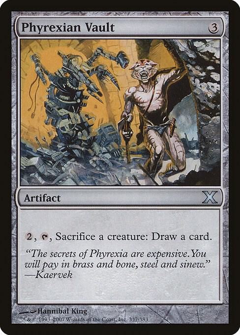 Phyrexian Vault 337 (10th Edition)  - Foil | Good Games Adelaide SA