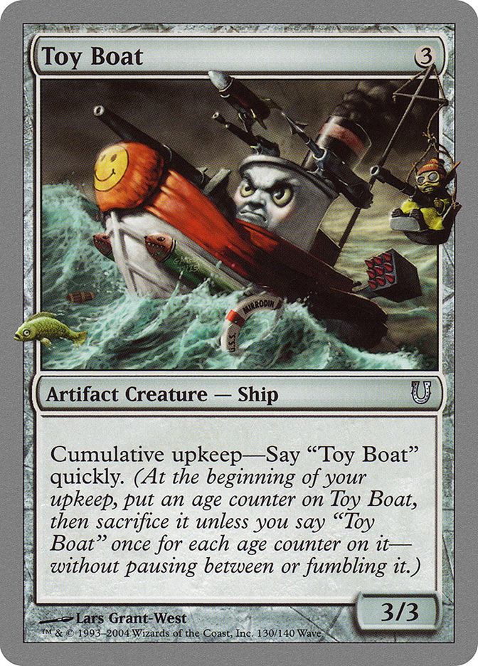 Toy Boat 130 (Unhinged)  - Foil | Good Games Adelaide SA