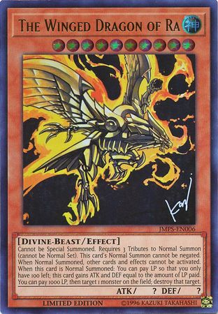 The Winged Dragon of Ra [JMPS-EN006] Ultra Rare | Good Games Adelaide SA
