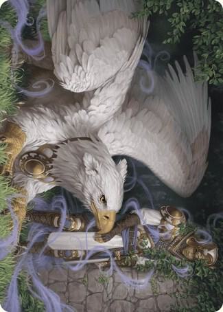 Dutiful Griffin Art Card 3 (Art Series: Wilds of Eldraine)  | Good Games Adelaide SA