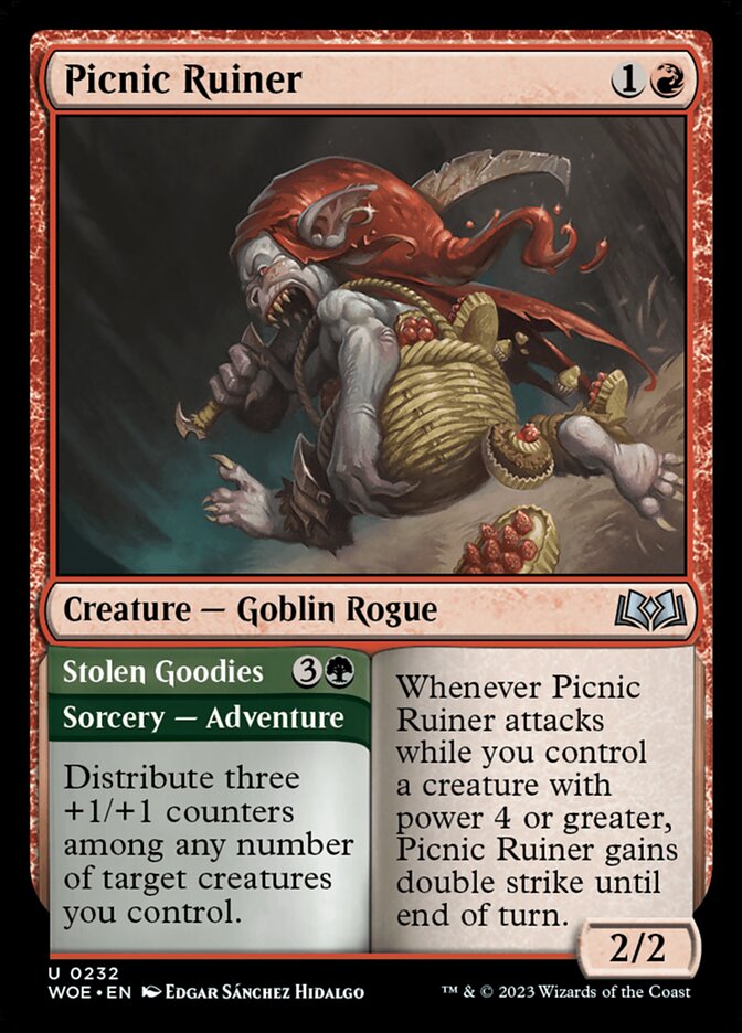 Picnic Ruiner // Stolen Goodies 232 (Wilds of Eldraine)  | Good Games Adelaide SA