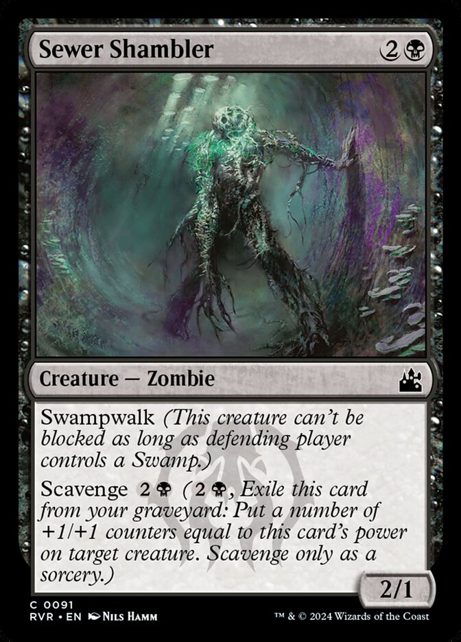 Sewer Shambler 91 (Ravnica Remastered)  | Good Games Adelaide SA