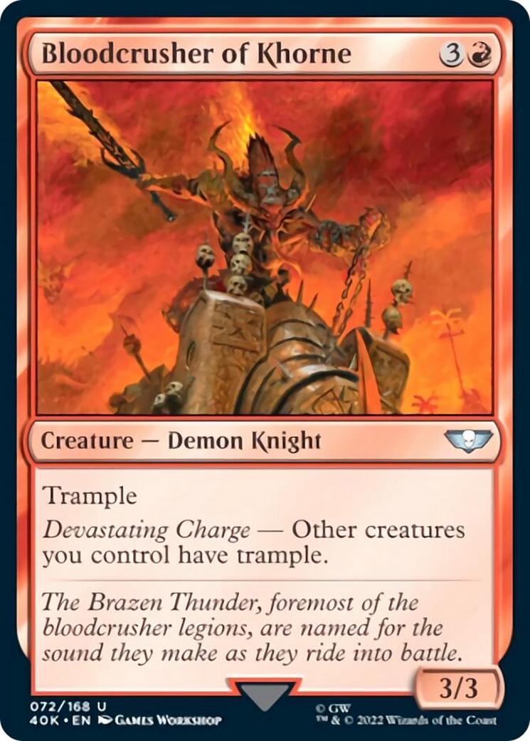 Bloodcrusher of Khorne [Universes Beyond: Warhammer 40,000] | Good Games Adelaide SA