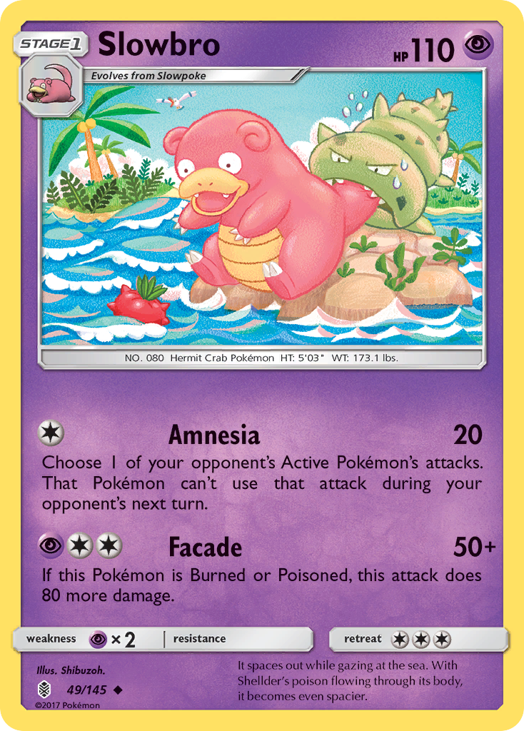 Slowbro (49/145) [Sun & Moon: Guardians Rising] | Good Games Adelaide SA