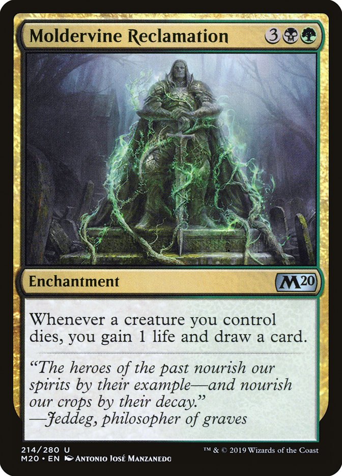 Moldervine Reclamation [Core Set 2020] | Good Games Adelaide SA