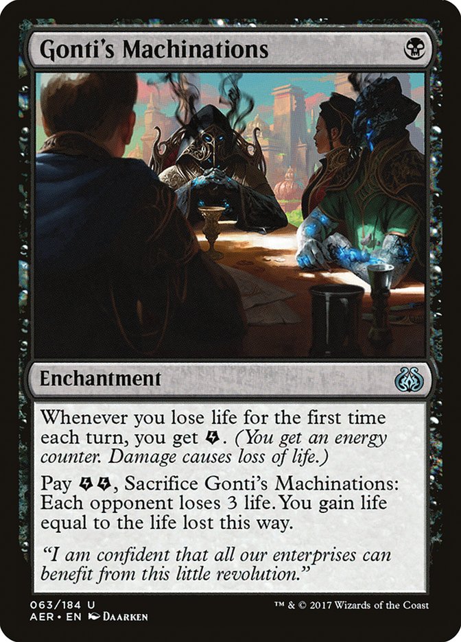 Gonti's Machinations 63 (Aether Revolt)  - Foil | Good Games Adelaide SA
