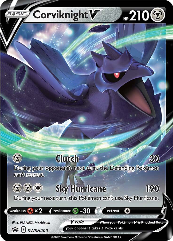 Corviknight V (SWSH200) [Sword & Shield: Black Star Promos] | Good Games Adelaide SA