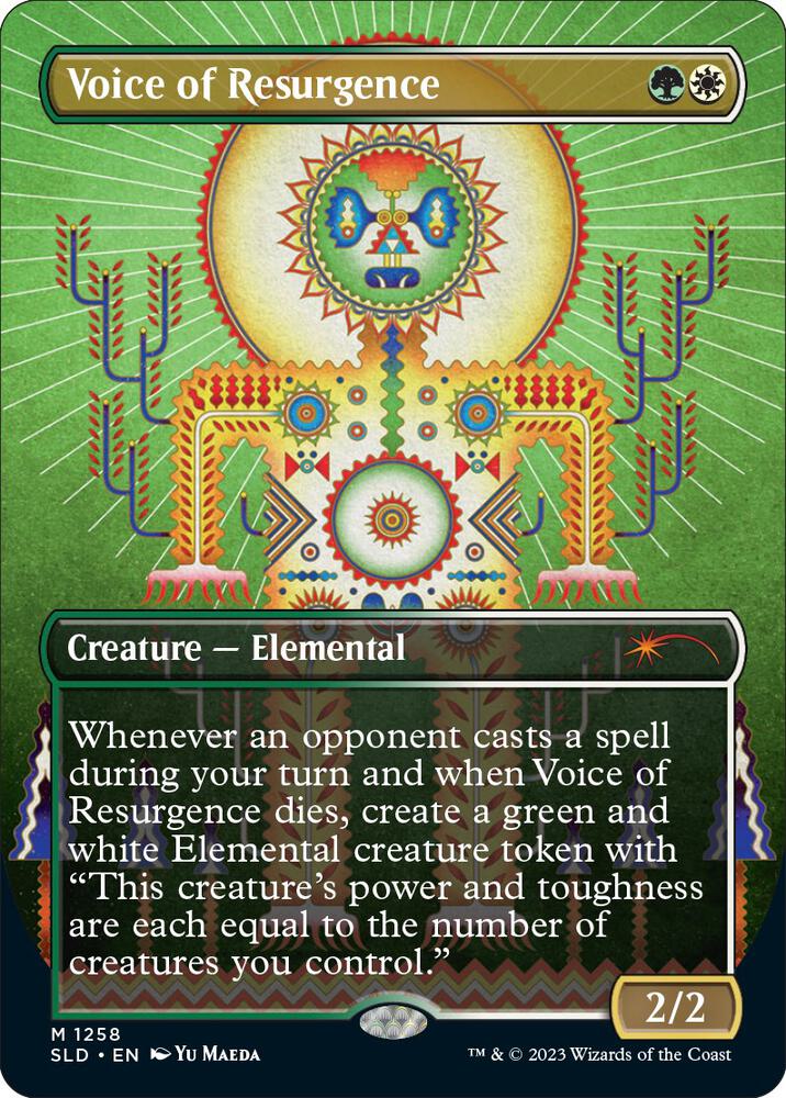 Voice of Resurgence 1258 (Secret Lair Drop Series)  - Foil | Good Games Adelaide SA