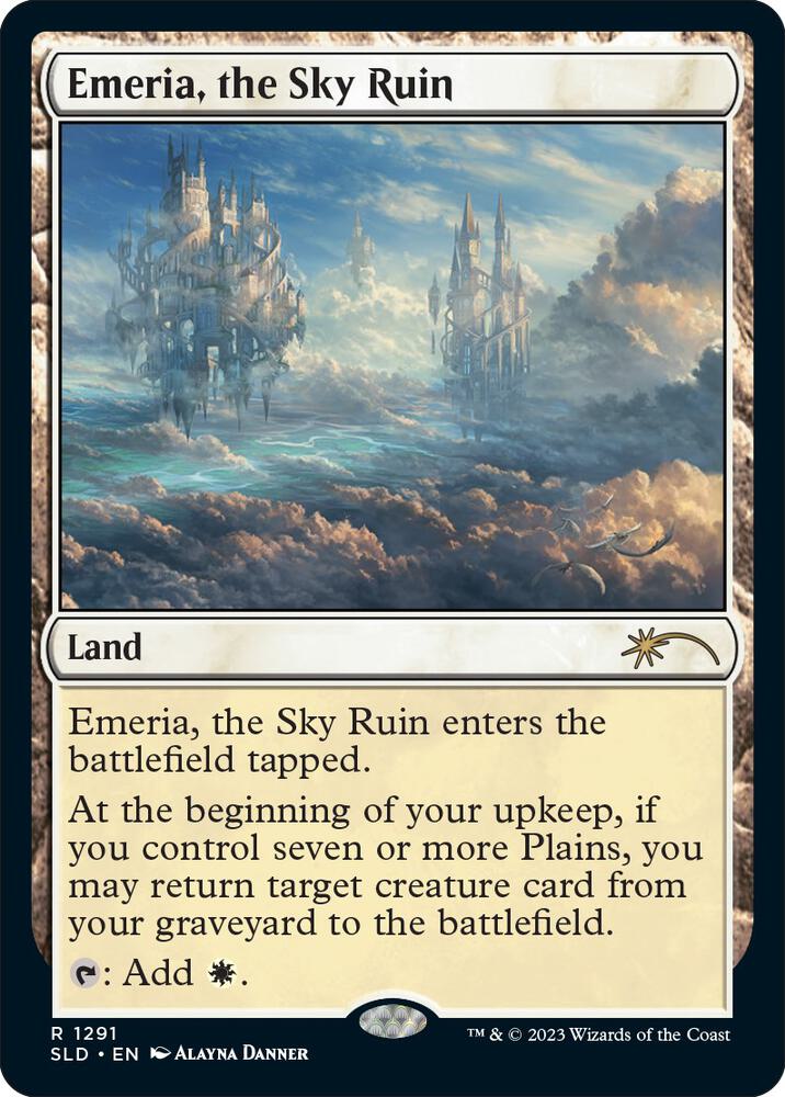 Emeria the Sky Ruin 1291 (Secret Lair Drop Series)  - Foil | Good Games Adelaide SA
